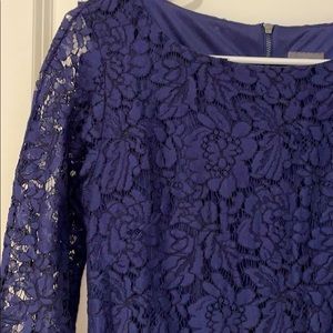 Vince Camuto Navy Lace Dress